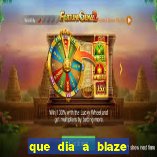 que dia a blaze paga o cashback